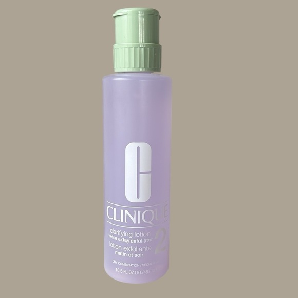 CLINIQUE  Clarifying Face Lotion 2 Liquid Exfoliator for Dry Combination Skin - Picture 1 of 1